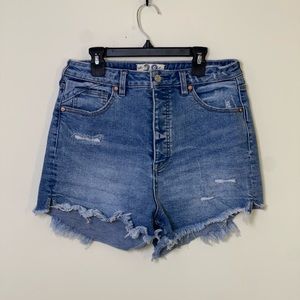 Free People We the Free denim shorts